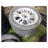 Rim with Tires -Pile of 10