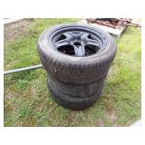 Rim with Tires -Pile of 3