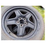 Rim with Tires -Pile of 3