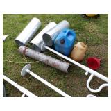 Assorted Lot- Plastic table, Ducting and More