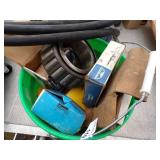 Bearings in Box, Hydraulic Hose, Green Bucket