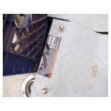 Blue Crate with 2 Vehicle Dollys