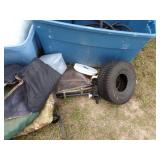 Jack Stands, 2 Blue Totes