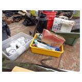 Cement tools, Sprayer, Gray Tote