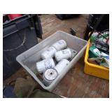 Cement tools, Sprayer, Gray Tote