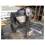 Black Cement Mixer