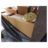 Desk, Lights, Fans, Cupboards/ Cabinets