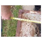 Cement Mixing Trough