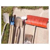 Pole hole Digger, Snow Shovel, 3 shovels,Ice Scraper
