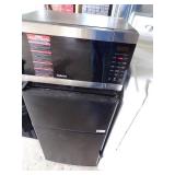 Mini Fridge with Freezer and Microwave