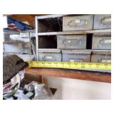 2 bolt bins with content