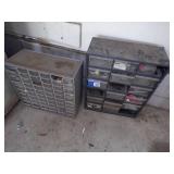 Plastic Bolt Bin with Content