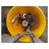 Yellow bucket of Tool