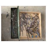 Box of Drill Bits and Alin Wrenches