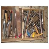 Box of Files and Misc Tools