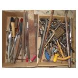 Box of Files and Misc Tools