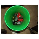 A-Frame w/ Roller with Green Bucket