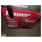 Bauer Propane Heater in Box