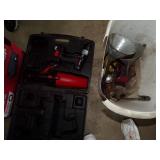 Craftsman Drill and Vac in Case, Medal Funnels