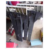 Set of Plastic Saw Horses