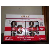 Set of 2 locks with Deadbolts in Box