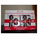 Set of 2 locks with Deadbolts in Box