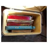 Weld Supplies- in Cooler and Black Bucket