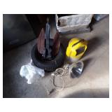 Anchor, Tire, Minnow Bucket, Lamp