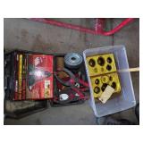 Misc- Sandpaper, clamps