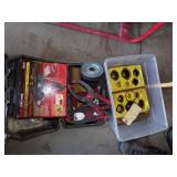 Misc- Sandpaper, clamps