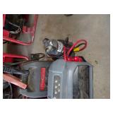 2- 12v Jumper Packs, hedge trimmer, pump