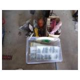 Misc Nuts, Bolts and trouble light