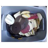 Gray Tote- Sanding Disc