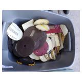 Gray Tote- Sanding Disc