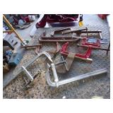 Lot of C-clamps 8