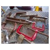 Lot of C-clamps 8