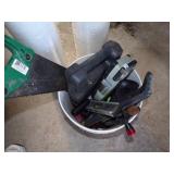 2 Roll Shrink wrap, Bucket with Tools