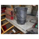 Assortment of Saws, Roll of Wire