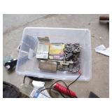 Box of Chainsaw Chain Sharpening Stuff