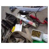 Box of Chainsaw Chain Sharpening Stuff