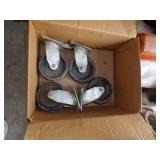 4 Caster Wheels, Roll of Plastic and more