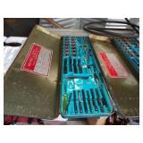 2 Tap and Die Set and Box of Misc Stuff