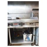 Vulcan Griddle and 2-Burner Stove (cart included) Vulcan Griddle and 2-Burner Stove (cart included)