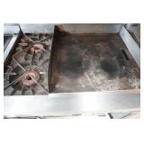 Vulcan Griddle and 2-Burner Stove (cart included) Vulcan Griddle and 2-Burner Stove (cart included)