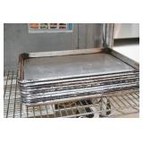Stack Of Commercial Baking Sheets 13"x 18" 9ct Stack Of Commercial Baking Sheets 13"x 18" 9ct
