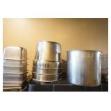 Commercial Stainless Steel & Polycarbonate Pans (variety) Commercial Stainless Steel & Polycarbonate Pans (variety)