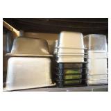 Commercial Stainless Steel & Polycarbonate Pans (variety) Commercial Stainless Steel & Polycarbonate Pans (variety)