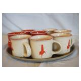 Makers Mark Whisky Red Beige Coffee Mugs Makers Mark Whisky Red Beige Coffee Mugs