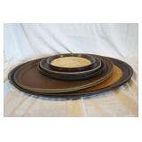 Serving Trays (variety of sizes, circle and oval) Serving Trays (variety of sizes, circle and oval)