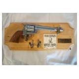 Jessie James 45 Single Action Revolver Wall Hanging Jessie James 45 Single Action Revolver Wall Hanging